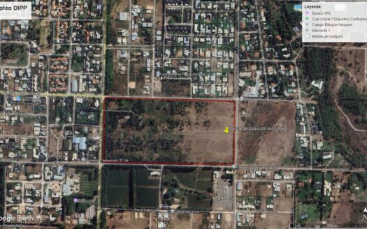 LOTEO DIPP – VENTA LOTE calle los Álamos a 50 m del colegio Bilingüe – NQN CAP
