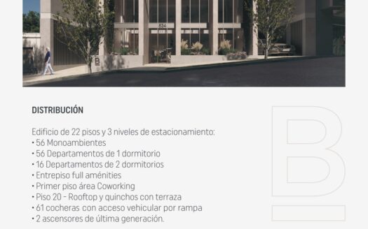 VENTA DEPTO. EN POZO -2 DORMITORIO – CORDOBA 534